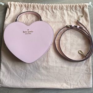 Kate Spade Light Pink Heart Purse